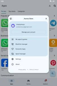 Aurora Store screenshot 6