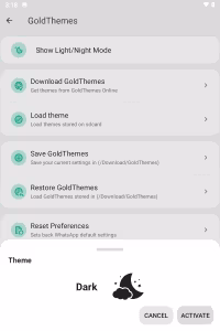 Blue WhatsApp Plus screenshot 7
