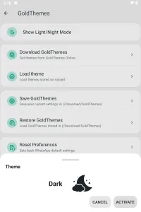 Blue WhatsApp Plus screenshot 7