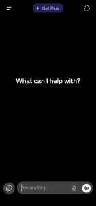 ChatGPT screenshot 1