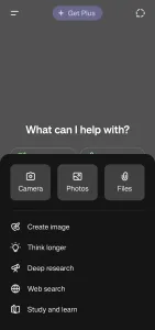 ChatGPT screenshot 2