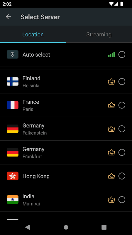 Secure VPN-Safer Internet screenshot