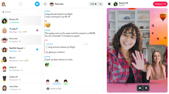 Snapchat screenshot 3
