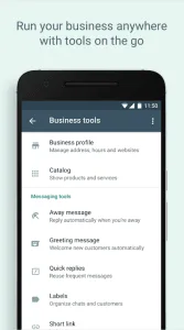 WhatsApp Business screenshot 1