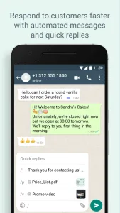WhatsApp Business screenshot 5
