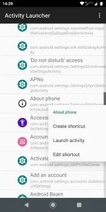 Activity Launcher screenshot 4