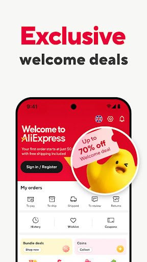 Aliexpress screenshot