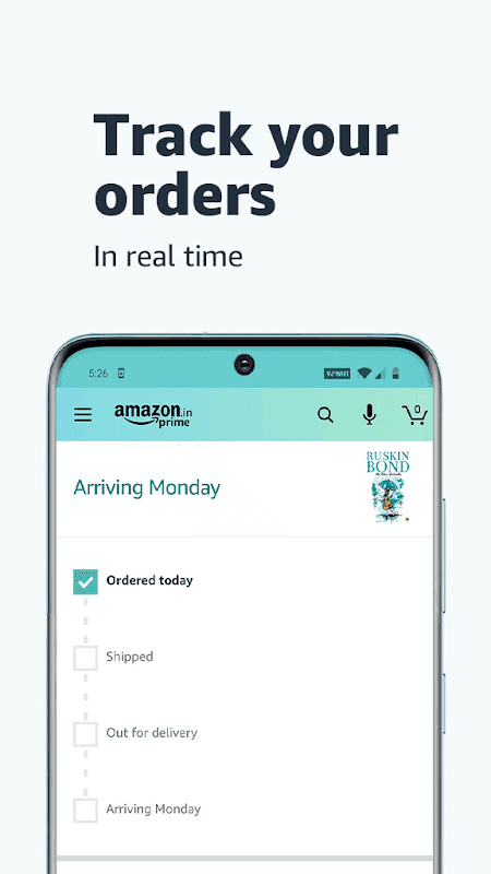 Amazon India screenshot