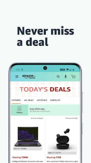 Amazon India screenshot
