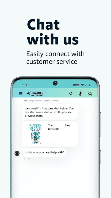 Amazon India screenshot