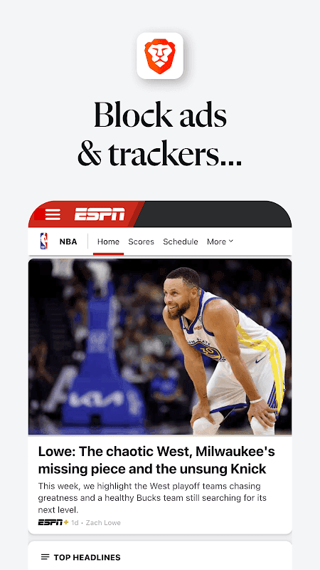 Brave Browser screenshot
