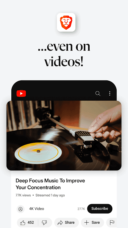 Brave Browser screenshot
