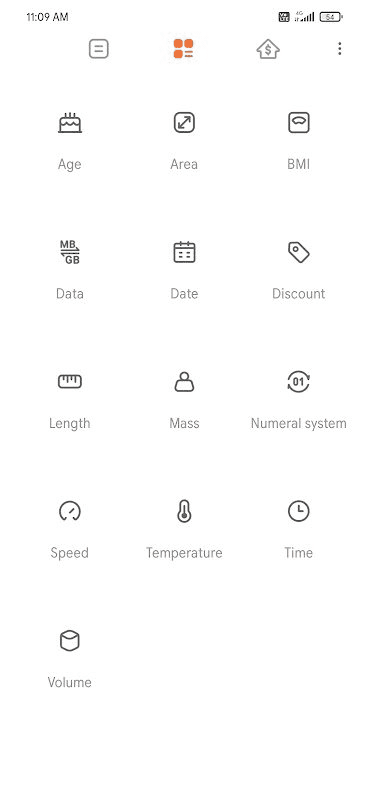 Mi Calculator screenshot