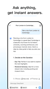 DeepSeek screenshot 2