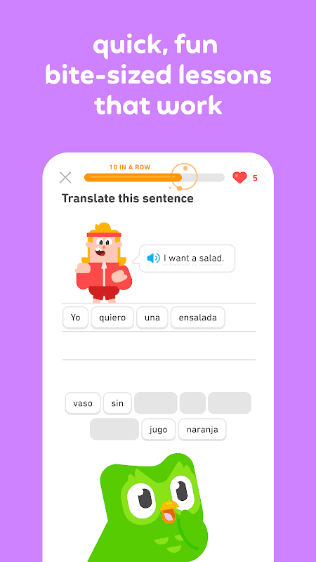 Duolingo screenshot