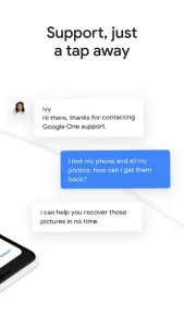 Google One screenshot 4