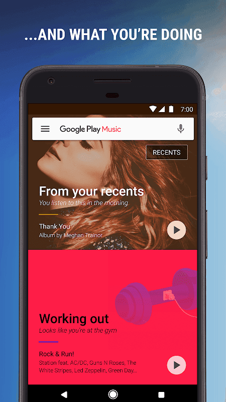 Google Play Music screenshot