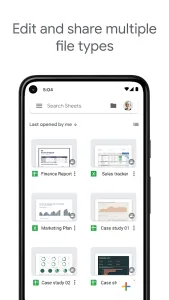 Google Sheets screenshot 4