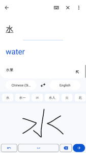 Google Translate screenshot 4