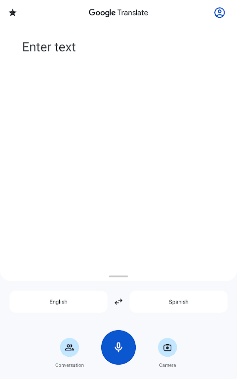 Google Translate screenshot