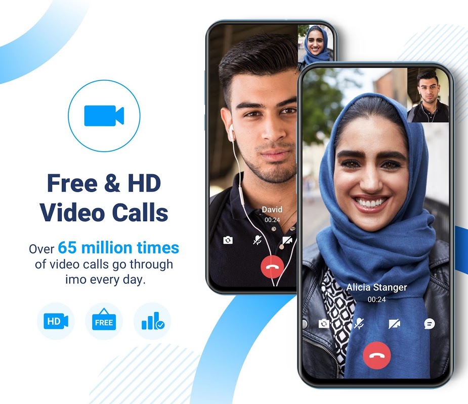imo free video calls and chat screenshot