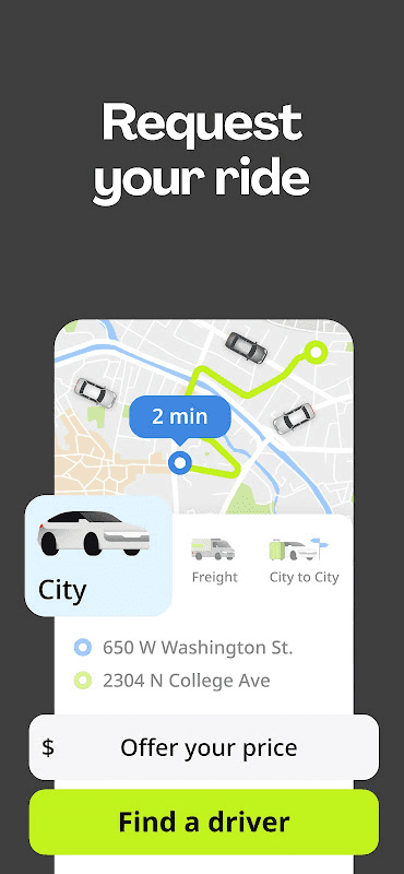inDrive screenshot