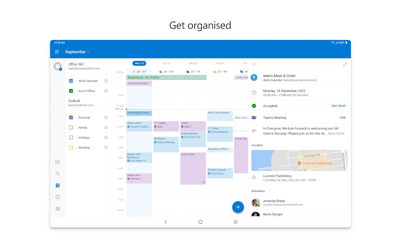 Microsoft Outlook screenshot