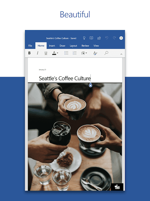 Microsoft Word screenshot