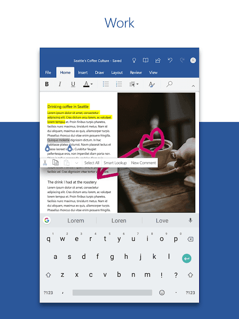 Microsoft Word screenshot