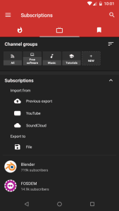 NewPipe screenshot 2