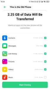 OPPO Clone Phone screenshot 1