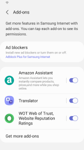 Samsung Internet Browser screenshot 8
