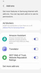 Samsung Internet Browser screenshot 8