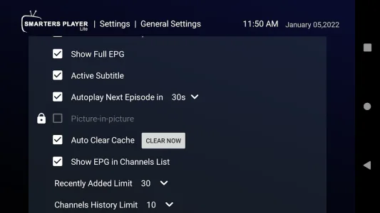 Smarters Player Lite screenshot 3