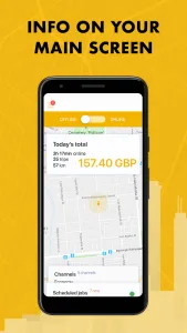 TaxiF Driver screenshot 1