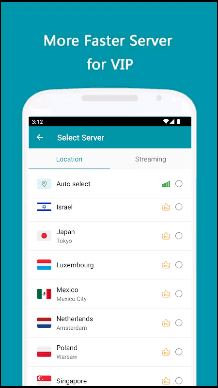 Thunder VPN screenshot