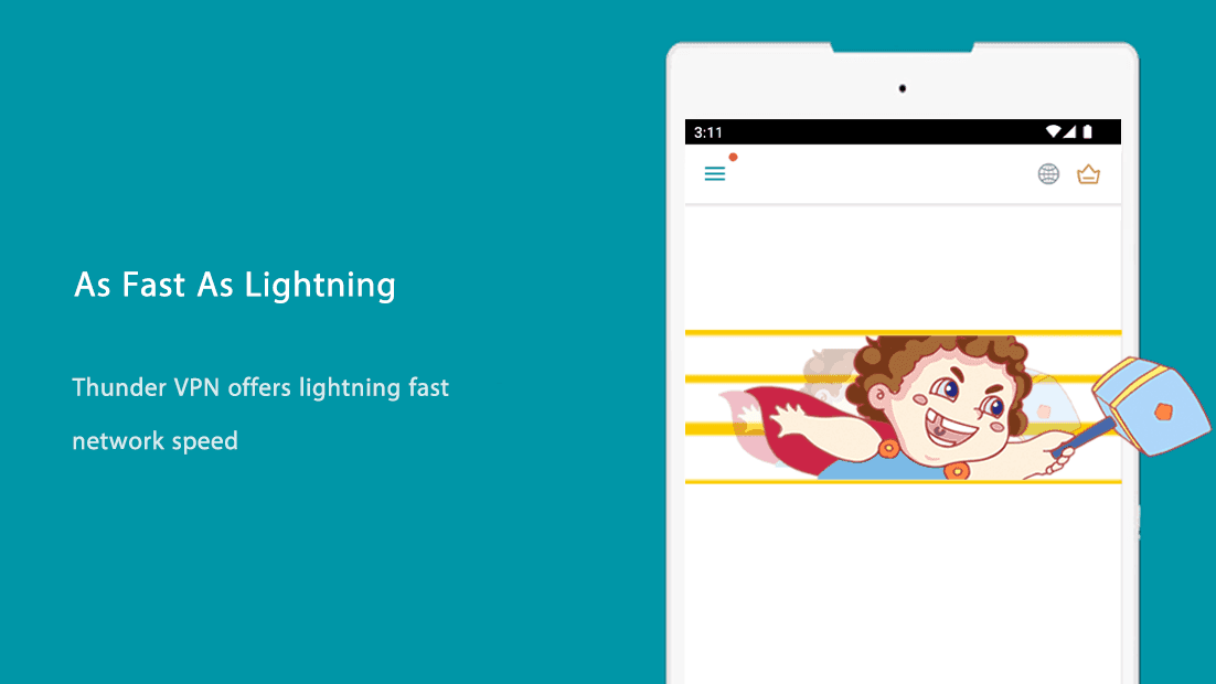 Thunder VPN screenshot