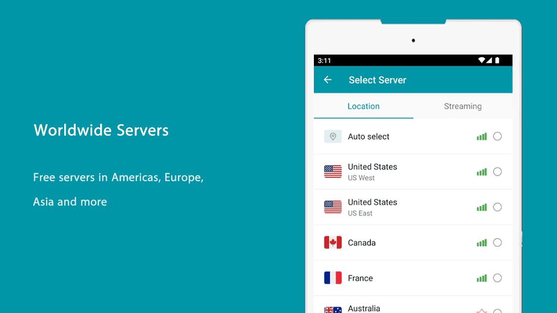 Thunder VPN screenshot