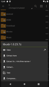 ZArchiver screenshot 7