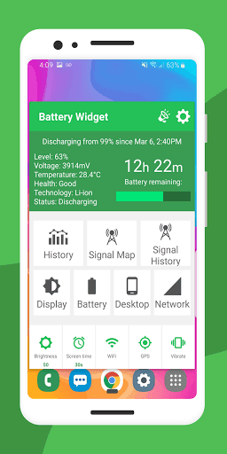 Battery Widget screenshot
