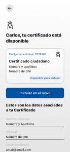 Certificado digital FNMT screenshot 6