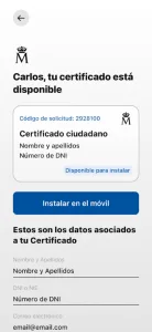 Certificado digital FNMT screenshot 6