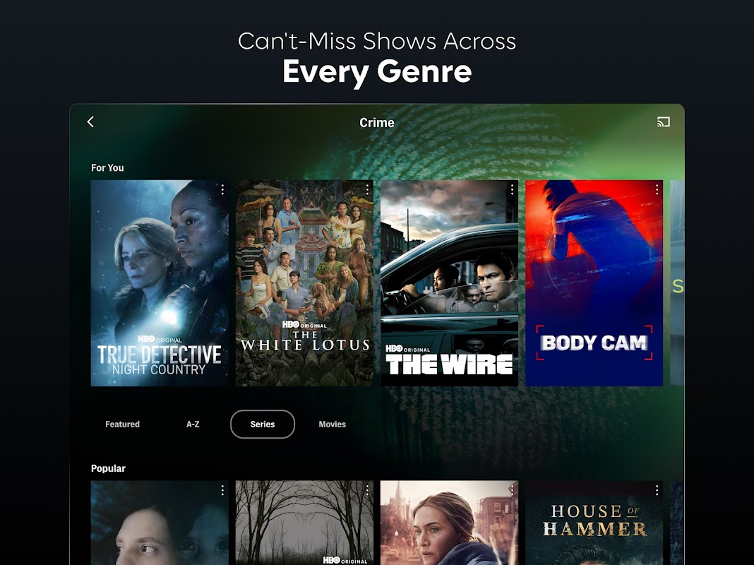 Max: Stream HBO, TV, & Movies screenshot