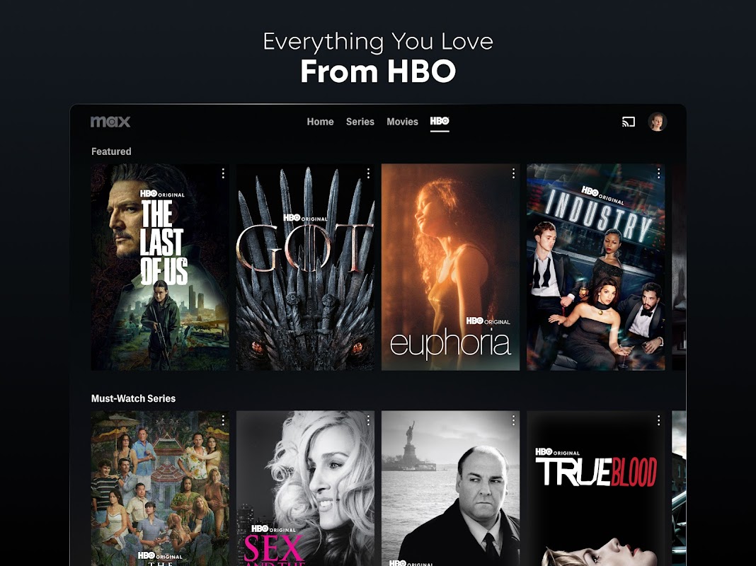 Max: Stream HBO, TV, & Movies screenshot