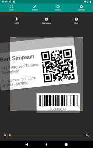 QR & Barcode Reader screenshot 1