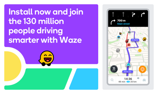 Waze screenshot 2