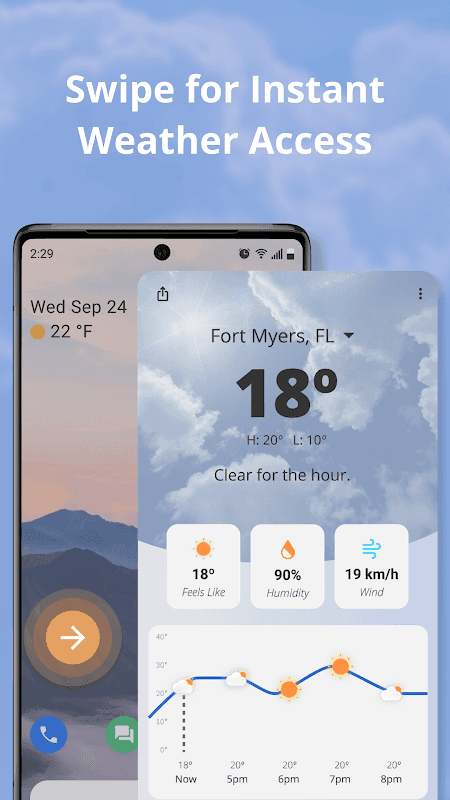 Weather Now Launcher screenshot