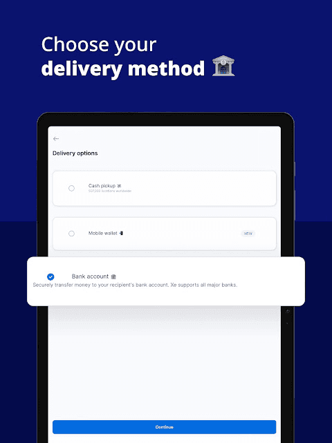 Xe Money Transfer & Converter screenshot 11