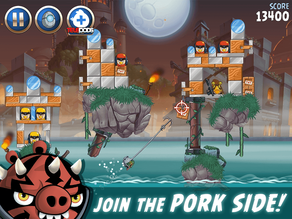 Angry Birds Star Wars II screenshot