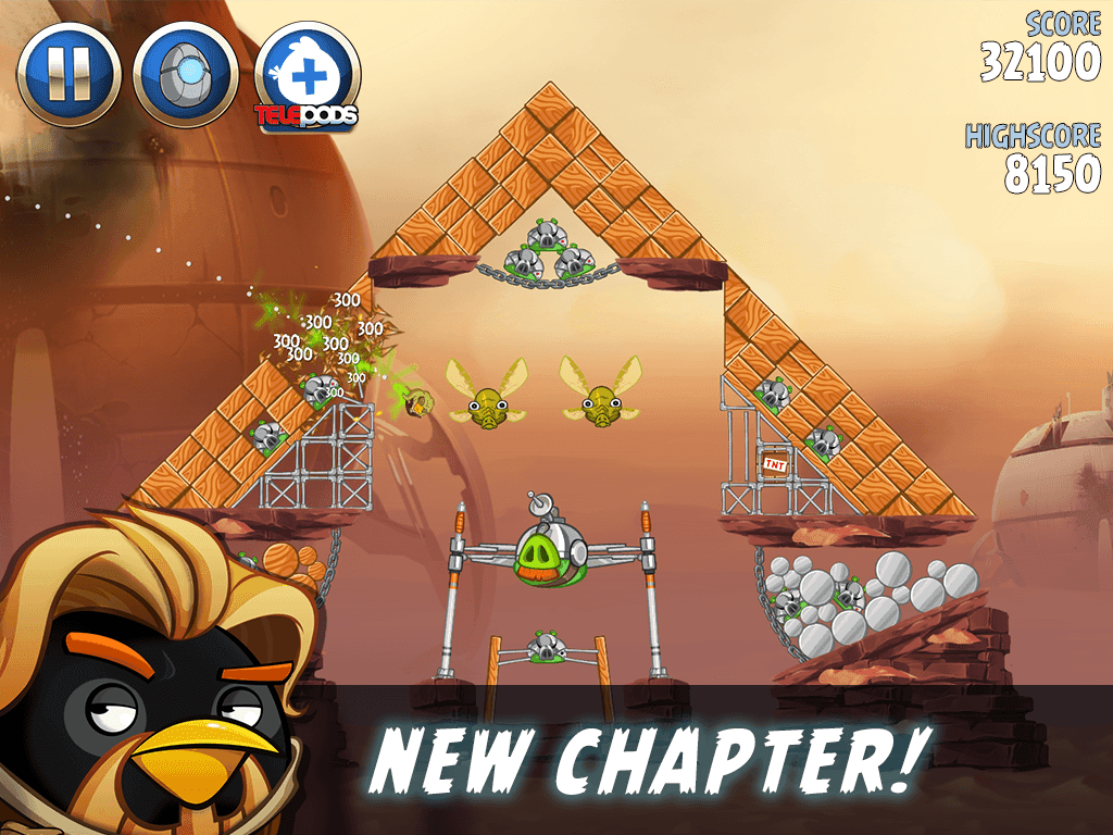 Angry Birds Star Wars II screenshot